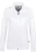HAKRO Regular Fit Dames Sweatjacket wit, Effen