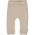 QPI Newborn regular babybroek lichtbruin met textuur