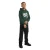 Malelions hoodie met print – groen
