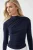 Hoge Kraag Drapé Detail Blouse