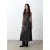MANGO TEEN maxi jurk antraciet