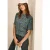 Shirt met knoopdetail