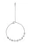 faina Armband  zilver / transparant