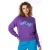 EsQualo Sweater “magic” Intarsia Deep Lavender