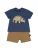 Chicco Set  donkerblauw / bruin