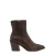 Leren hakboots voor vrouwen Ryłko Kora