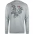 Cavalli Class Paisley Leopards Design Grijs Sweatshirt