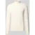 Christian Berg Men Slim fit pullover met wol in gebreide look