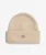 Geribbelde Gebreide Muts Beige