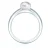Valero Pearls Ring  zilver / parelwit