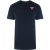 Love Moschino T-shirt Met Klein Hartlogo In Marineblauw