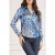 GUESS Marciano By  Melissa Printed Shir Abstract Leaves Prin