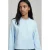 MANGO TEEN blouse met ruches – lichtblauw