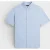 Fred Perry Oxford Overhemd Met Korte Mouwen In De Kleur Licht Rookgrijs