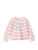 MANGO KIDS Shirt ‘HAPPY’  lichtblauw / rosa / rood / wit