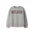 NAME IT KIDS sweater met tekst – grijs