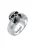 KUZZOI Ring ‘Totenkopf’  zilver