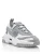 Philipp Plein Sneakers laag ‘Predator’  duifblauw / grijs / wit