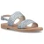 Hush Puppies Helene Sandalen Leer Dames Blauw Standaard Sandalen