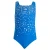 ADIDAS SPORTSWEAR Sportieve badmode ‘Glitter V-back Swimsuit’  blauw / zilver