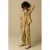Sissy-Boy gestreepte casual broek lichtbruin