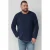 s.Oliver Big Size longsleeve donkerblauw