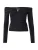 Abercrombie & Fitch Shirt  zwart