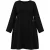 Trendyol Curve Dames Effen Kort / Mini Lang Recht Grote maten Jurk