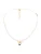 Swarovski Ketting  goud / wit