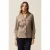 Oltre Shirt Jacket With Patch Pockets Beige