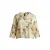 Bloes met lange mouwen, puntige kraag, bloemenprint voor dames Mat Fashion