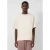 QS relaxed T-shirt beige