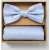 Prince Bowtie Strik en pochet in een set van pure zijde