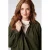 MS Mode Plus Size bomberjack – groen