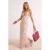 TRENDYOLMİLLA Dames Meerkleurig Maxi Mouwloos Strandkleding Getailleerd Strandjurken