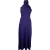 Reiss Aleena Purple Midi Dress