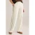 WE Fashion wide leg regular waist broek ecru