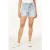 Scotch & Soda High Rise Denim Short 4” Hamptons Sky