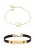 faina Armband  goud / zwart