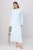 Trendyol Modest Dames Blauw Effen Maxi Lang Stijlvol/Avond Skater Modest Avond Jurken