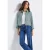 Street One Dames Corduroy jas met rits in Blauw