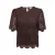 JDY top met broderie – bruin