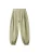 MANGO Bandplooi jeans ‘Souffle’  lichtgroen