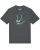 Watapparel Shirt ‘Graffiti Astronaut’  cyaan blauw / antraciet