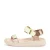 Woden sandalen geel/beige/bruin