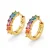 Kurt Geiger oorbellen Crystal Huggie met strass goudkleurig