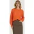EsQualo Sweater Cable Ajour Orange