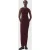 AllSaints Katarina Dress Oxblood Red