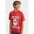 Redefined Rebel T-shirt met print – rood