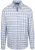 Steppin’ Out Overhemd Linen Cotton Checks Blauw Sand